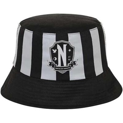 Karactermania, Mädchen, Hut, MERCREDI - Uniform - Bob, Schwarz, (55) Karactermania, Mädchen, Hut, MERCREDI - Uniform - Bob, Schwarz, (55)