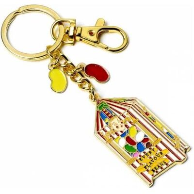 Schlüsselanhänger, Harry Potter - Bertie Botts Bohnen jeder Geschmacksrichtung, Gold Schlüsselanhänger, Harry Potter - Bertie Botts Bohnen jeder Geschmacksrichtung, Gold