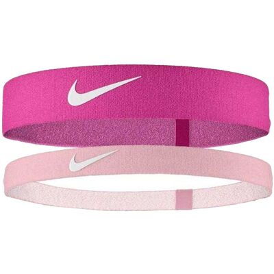 Nike, Unisex, Stirnband, Flex-Stirnband, 2er-Pack, Pink Nike, Unisex, Stirnband, Flex-Stirnband, 2er-Pack, Pink