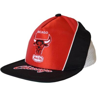 Mitchell & Ness, Herren, Cap, NBA Chicago Bulls Freethrow Snapback Cap - HHSS1097-CBUYYPPPBKRD, Rot, Weiss, Mehrfarbig Mitchell & Ness, Herren, Cap, NBA Chicago Bulls Freethrow Snapback Cap - HHSS1097-CBUYYPPPBKRD, Rot, Weiss, Mehrfarbig
