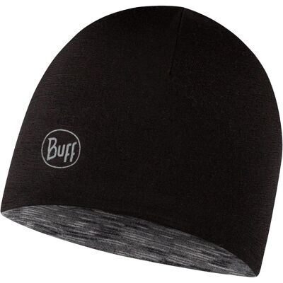 Buff, Unisex, Mütze, Jr Lw Merino Rev Hat Black, Schwarz, (One Size) Buff, Unisex, Mütze, Jr Lw Merino Rev Hat Black, Schwarz, (One Size)