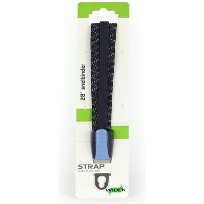 Widek, Gürtel, schnellverschlüsse Strap 28 Zoll Edelstahl/Elastan Jeans blau/gold, Blau Widek, Gürtel, schnellverschlüsse Strap 28 Zoll Edelstahl/Elastan Jeans blau/gold, Blau
