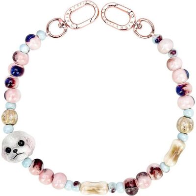 Nimmy, Damen, Schlüsselanhänger, Bag charm handstrap New Big Eye Cute Pets 2.0 pink, Pink Nimmy, Damen, Schlüsselanhänger, Bag charm handstrap New Big Eye Cute Pets 2.0 pink, Pink