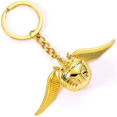 Carat, Schlüsselanhänger, HARRY POTTER - Vif d'Or 3D - Porte-clés, Gold Carat, Schlüsselanhänger, HARRY POTTER - Vif d'Or 3D - Porte-clés, Gold