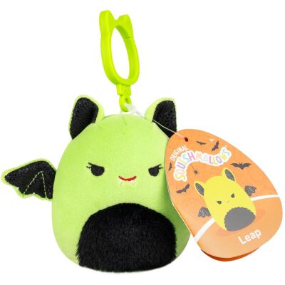 Squishmallows, Mädchen, Schlüsselanhänger, 9 cm Halloween Clip On - Leap, Mehrfarbig Squishmallows, Mädchen, Schlüsselanhänger, 9 cm Halloween Clip On - Leap, Mehrfarbig