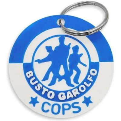 MyAgg, Schlüsselanhänger, Portachiavi Busto Garolfo Cops, Blau MyAgg, Schlüsselanhänger, Portachiavi Busto Garolfo Cops, Blau