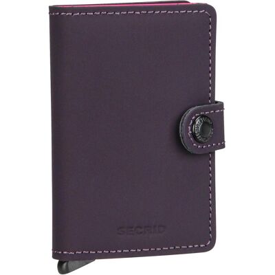 Secrid, Herren, Portemonnaie, Matte Miniwallet -lompakko, liila/ fuksia, Violett Secrid, Herren, Portemonnaie, Matte Miniwallet -lompakko, liila/ fuksia, Violett