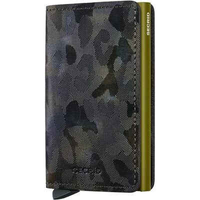 Secrid, Unisex, Portemonnaie, Portafoglio Sottile Giungla Muschio, Grün Secrid, Unisex, Portemonnaie, Portafoglio Sottile Giungla Muschio, Grün