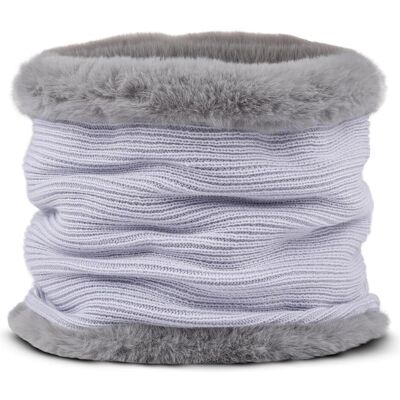 Buff, Unisex, Schal, GESTRICKTER HALSWÄRMER KESHA CRYSTAL?GREY bandana, Grau Buff, Unisex, Schal, GESTRICKTER HALSWÄRMER KESHA CRYSTAL?GREY bandana, Grau