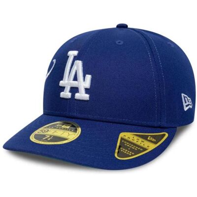 New Era, Herren, Cap, 59FIFTY MLB LA Los Angeles Dodgers Est Script Low Profile Cap - 60771830, Blau New Era, Herren, Cap, 59FIFTY MLB LA Los Angeles Dodgers Est Script Low Profile Cap - 60771830, Blau