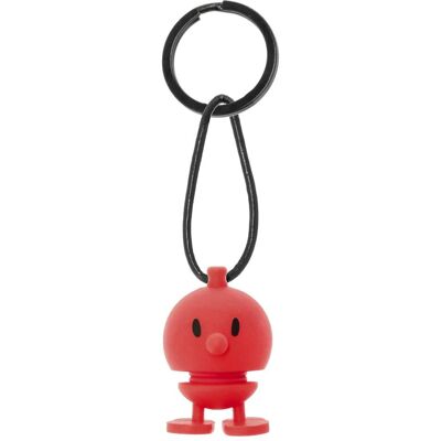Hoptimist, Damen, Schlüsselanhänger, Schlüsselanhänger Bumble Rot, Rot Hoptimist, Damen, Schlüsselanhänger, Schlüsselanhänger Bumble Rot, Rot