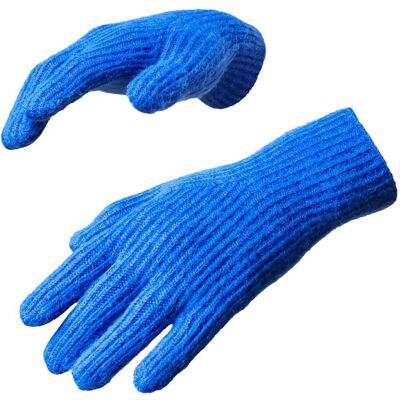 Hurtel, Damen, Handschuhe, Winter-Touch-Handschuhe – blau, Blau, (One Size) Hurtel, Damen, Handschuhe, Winter-Touch-Handschuhe – blau, Blau, (One Size)