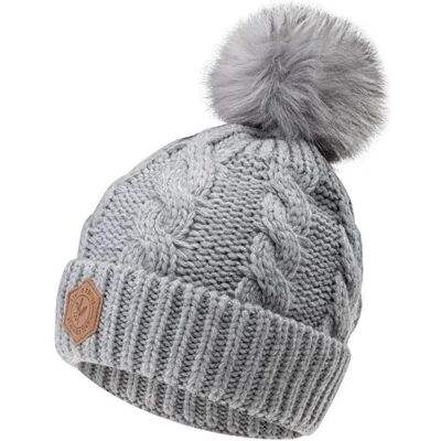 Bejo, Mädchen, Mütze, Cindy Jr. Hat 92800378875, Grau, Silber, (One Size) Bejo, Mädchen, Mütze, Cindy Jr. Hat 92800378875, Grau, Silber, (One Size)