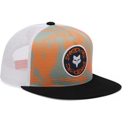 Fox, Herren, Cap, Yth Image Print Snapback Hat, Blau, Braun, (One Size) Fox, Herren, Cap, Yth Image Print Snapback Hat, Blau, Braun, (One Size)