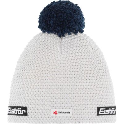 Eisbär, Unisex, Mütze, Jamie Pompon Ska, Blau, Grau, Weiss, (One Size) Eisbär, Unisex, Mütze, Jamie Pompon Ska, Blau, Grau, Weiss, (One Size)