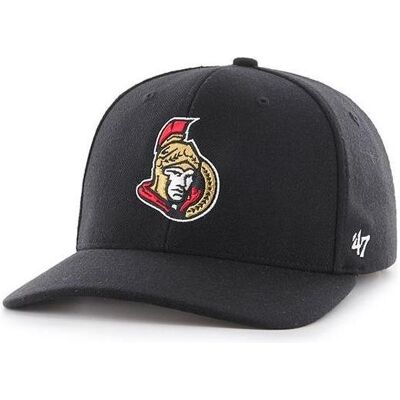 '47, Herren, Cap, NHL Ottawa Senators Contender SCHWARZ M/L, Schwarz, (L, M) '47, Herren, Cap, NHL Ottawa Senators Contender SCHWARZ M/L, Schwarz, (L, M)