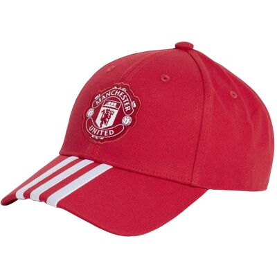 Adidas Unisex, Cap, Manchester United Baseball Cap, Rot Adidas Unisex, Cap, Manchester United Baseball Cap, Rot