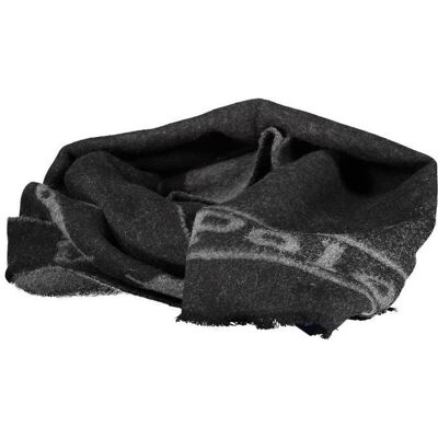 Ralph Lauren, Herren, Schal, Schwarzer Nylonschal, Schwarz Ralph Lauren, Herren, Schal, Schwarzer Nylonschal, Schwarz