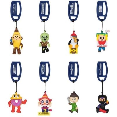 DEVSeries, Jungen, Schlüsselanhänger, Dev Series Schlüsselanhänger Blind Packs 4 cm Sortiment (9), Mehrfarbig DEVSeries, Jungen, Schlüsselanhänger, Dev Series Schlüsselanhänger Blind Packs 4 cm Sortiment (9), Mehrfarbig