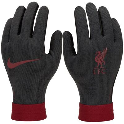 Nike, Unisex, Handschuhe, Liverpool Thermafit Handschuhe, Rot, Grau, Schwarz, (L) Nike, Unisex, Handschuhe, Liverpool Thermafit Handschuhe, Rot, Grau, Schwarz, (L)