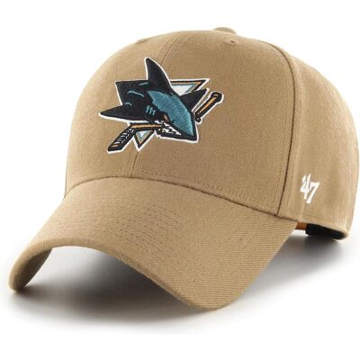 47 Brand, Herren, Cap, NHL San Jose Sharks, Beige, (One Size) 47 Brand, Herren, Cap, NHL San Jose Sharks, Beige, (One Size)