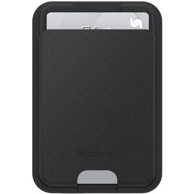 Mcdodo, Portemonnaie, - Magnetic Card Holder (WH-7920) - with 3 Card Capacity, Leather, Ultra-slim - Black, Schwarz Mcdodo, Portemonnaie, - Magnetic Card Holder (WH-7920) - with 3 Card Capacity, Leather, Ultra-slim - Black, Schwarz