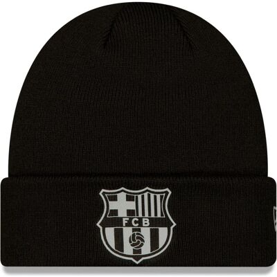 New Era, Herren, Mütze, Beanie Wintermütze - Reflective FC Barcelona Schwarz, Schwarz, (One Size) New Era, Herren, Mütze, Beanie Wintermütze - Reflective FC Barcelona Schwarz, Schwarz, (One Size)