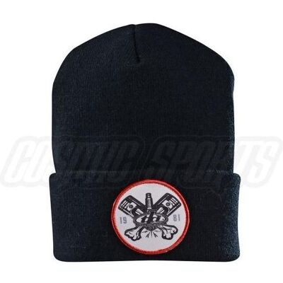 Troy Lee Designs, Mütze, Pistonbone Beanie, black, one size SALE, Schwarz Troy Lee Designs, Mütze, Pistonbone Beanie, black, one size SALE, Schwarz