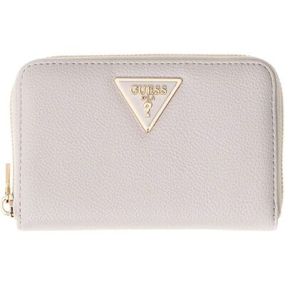 Guess Damen, Portemonnaie, Laurel II SLG Medium Zip Around Wallet, Grau Guess Damen, Portemonnaie, Laurel II SLG Medium Zip Around Wallet, Grau