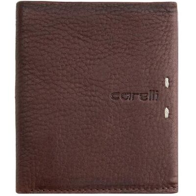 Giorgio Carelli, Damen, Portemonnaie, Unisex Geldbörse, klein, RFID, Braun Giorgio Carelli, Damen, Portemonnaie, Unisex Geldbörse, klein, RFID, Braun