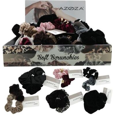 Azoza, Haargummi, Haargummis Soft Scrunchie 6fach sortiert (Haargummi) Azoza, Haargummi, Haargummis Soft Scrunchie 6fach sortiert (Haargummi)