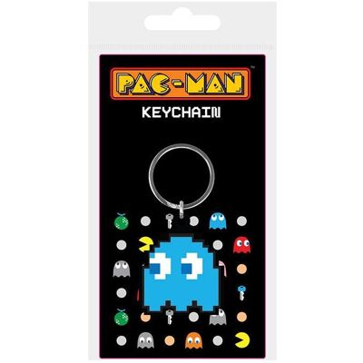 Pyramid Schlüsselanhänger, Portachiavi Pac-Man Blue, Gelb, Blau Pyramid Schlüsselanhänger, Portachiavi Pac-Man Blue, Gelb, Blau