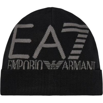 Giorgio Armani Emporio Armani, Herren, Mütze, 7X000006 AF11994, Schwarz, Grau, (M) Giorgio Armani Emporio Armani, Herren, Mütze, 7X000006 AF11994, Schwarz, Grau, (M)