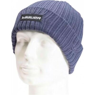 Bauer, Unisex, Cap, NE Ribbed Touque SR Cap, Orange, Blau, Weiss, (One Size) Bauer, Unisex, Cap, NE Ribbed Touque SR Cap, Orange, Blau, Weiss, (One Size)