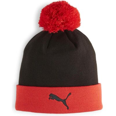 Puma Herren, Mütze, ACM ESS Pom Pom Beanie, Schwarz Puma Herren, Mütze, ACM ESS Pom Pom Beanie, Schwarz