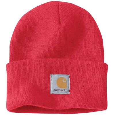 Carhartt, Herren, Mütze, Czapka Acrylic Watch Hat Beanie Bitter, Rot, (One Size) Carhartt, Herren, Mütze, Czapka Acrylic Watch Hat Beanie Bitter, Rot, (One Size)