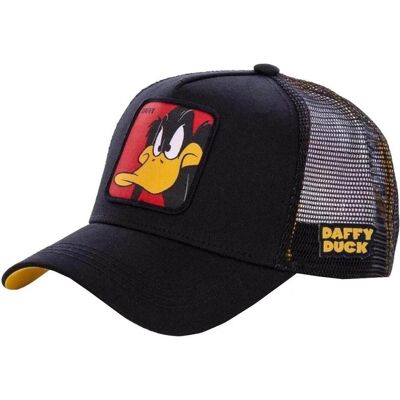 Capslab, Herren, Cap, Looney Tunes Daffy Duck Kappe, Schwarz, Rot, (One Size) Capslab, Herren, Cap, Looney Tunes Daffy Duck Kappe, Schwarz, Rot, (One Size)