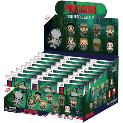 Monogram Int., Schlüsselanhänger, Predators 3D PVC-Taschenanhänger Serie 1 Display (24), Mehrfarbig Monogram Int., Schlüsselanhänger, Predators 3D PVC-Taschenanhänger Serie 1 Display (24), Mehrfarbig