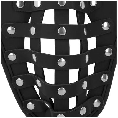 Ouch!, Herren, Gürtel, PU Leather Chastity Jock - Black, Schwarz Ouch!, Herren, Gürtel, PU Leather Chastity Jock - Black, Schwarz