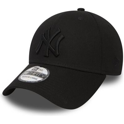 New Era, Unisex, Cap, 39Thirty League Basic New York Yankees, Schwarz, (M, S) New Era, Unisex, Cap, 39Thirty League Basic New York Yankees, Schwarz, (M, S)