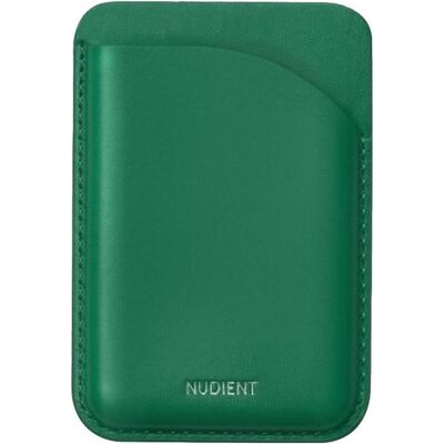 Nudient, Portemonnaie, Card Holder 2022 Leather Emerald Green, Grün Nudient, Portemonnaie, Card Holder 2022 Leather Emerald Green, Grün