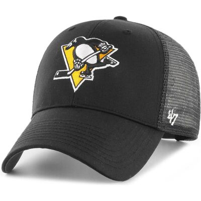 47 Brand, Unisex, Cap, NHL black Pittsburgh Penguins Branson MVP OSFA, Schwarz, (One Size) 47 Brand, Unisex, Cap, NHL black Pittsburgh Penguins Branson MVP OSFA, Schwarz, (One Size)