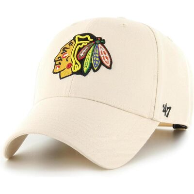 47 Brand, Herren, Cap, Snapback Cap - NHL Chicago Blackhawks Natural Beige, Beige 47 Brand, Herren, Cap, Snapback Cap - NHL Chicago Blackhawks Natural Beige, Beige