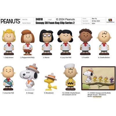 Monogram Int., Schlüsselanhänger, Die Peanuts 3D, Mehrfarbig Monogram Int., Schlüsselanhänger, Die Peanuts 3D, Mehrfarbig