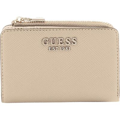 Guess Damen, Portemonnaie, Laurel II SLG Zip Around Card Case, Braun Guess Damen, Portemonnaie, Laurel II SLG Zip Around Card Case, Braun