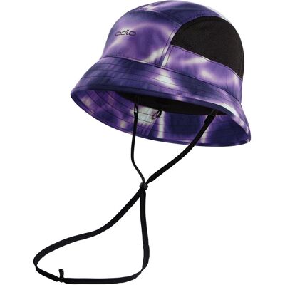 Odlo, Unisex, Hut, Performance Light Fischerhut mit Print, Violett, (L, XL) Odlo, Unisex, Hut, Performance Light Fischerhut mit Print, Violett, (L, XL)