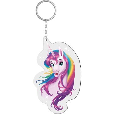 Roth Damen, Schlüsselanhänger, Reflektierender Anhänger Einhornportrait, Pink Roth Damen, Schlüsselanhänger, Reflektierender Anhänger Einhornportrait, Pink