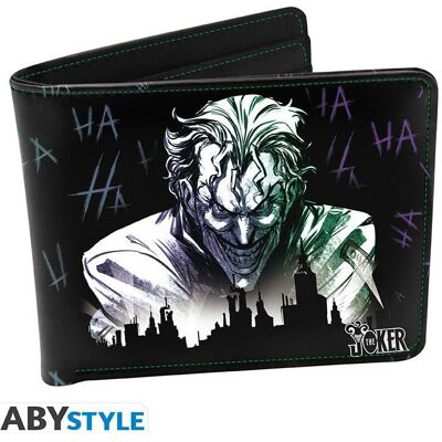 ABYstyle, Herren, Portemonnaie, Portafoglio DC Comics Joker, Grün, Schwarz ABYstyle, Herren, Portemonnaie, Portafoglio DC Comics Joker, Grün, Schwarz