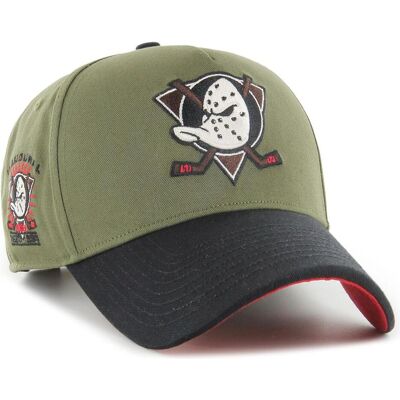 47 Brand, Herren, Cap, Snapback Cap NHL Vintage Anaheim Ducks Oliv, Grün, (One Size) 47 Brand, Herren, Cap, Snapback Cap NHL Vintage Anaheim Ducks Oliv, Grün, (One Size)
