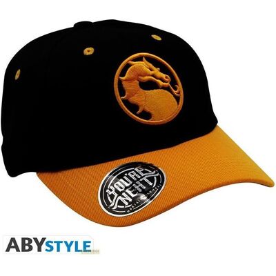 ABYstyle, Herren, Cap, MORTAL KOMBAT - Cap Black Logo, Mehrfarbig, Gelb, Schwarz, (One Size) ABYstyle, Herren, Cap, MORTAL KOMBAT - Cap Black Logo, Mehrfarbig, Gelb, Schwarz, (One Size)